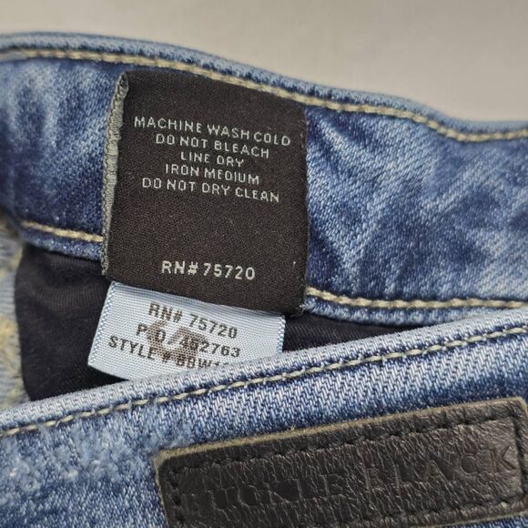 Buckle Black Ankle Skinny Jeans 25 - Picture 12 of 14